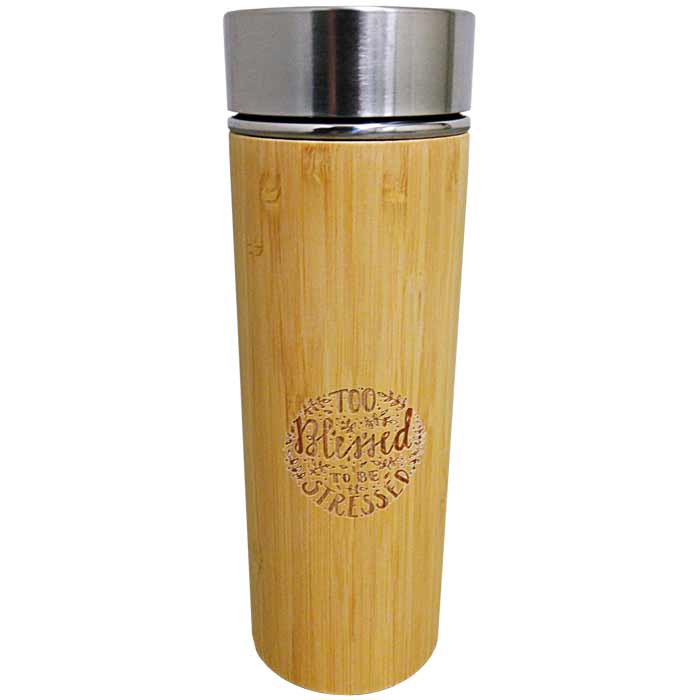 Bouteille thermos en bambou 300ml