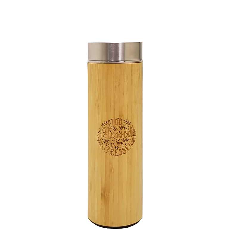 Blessed Bamboo Thermos Bottle 300ml – blessed