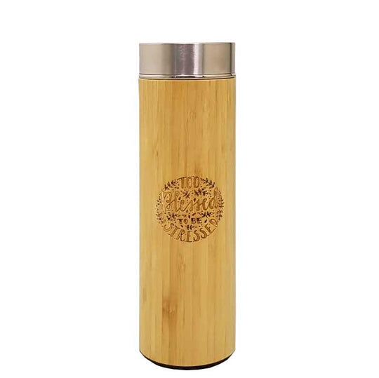 Bamboo Thermos Bottle 400ml