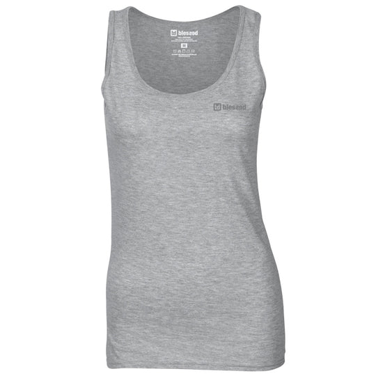 Basic Tank Top Gray Women