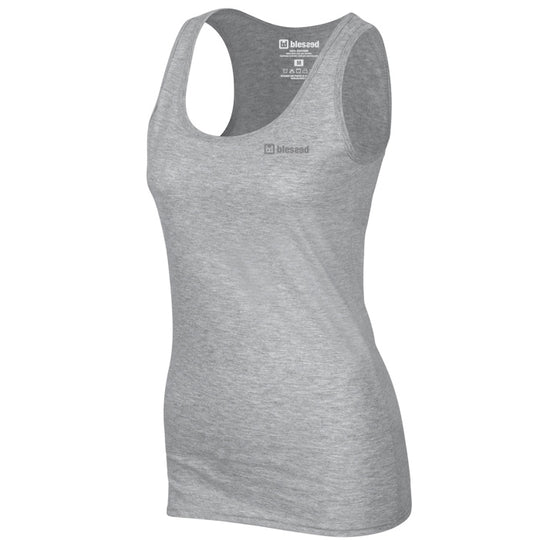 Basic Tank Top Gray Women