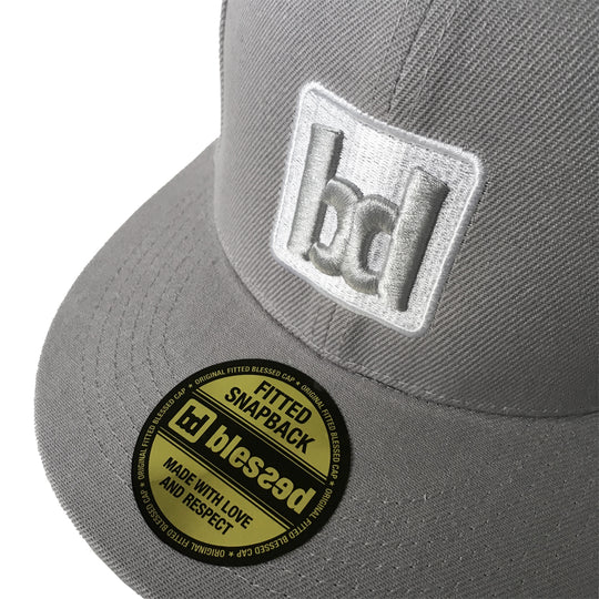 Team snapback cap grey