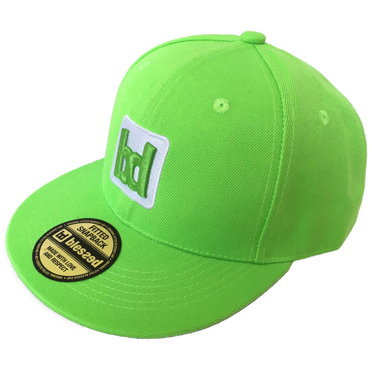 Team Snapback Cap Lime