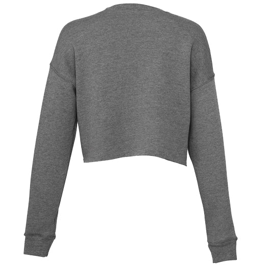 Women´s Cropped Fleece Grey