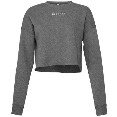 Women´s Cropped Fleece Grey