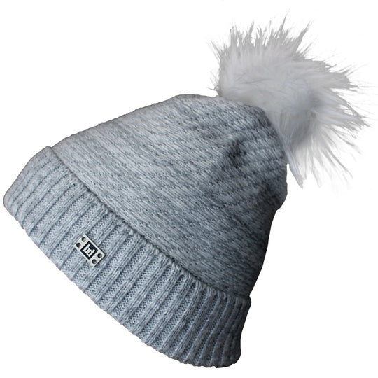 Beanie White Fluffy