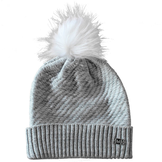 Beanie White Fluffy