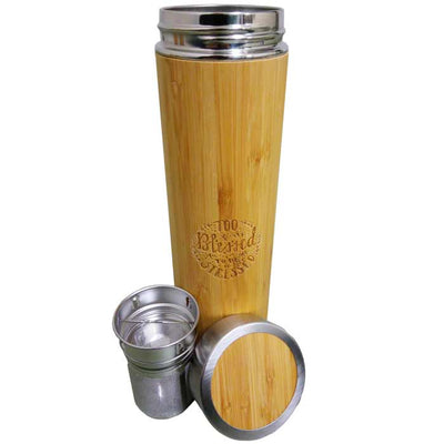 Bamboo Thermos Bottle 500ml