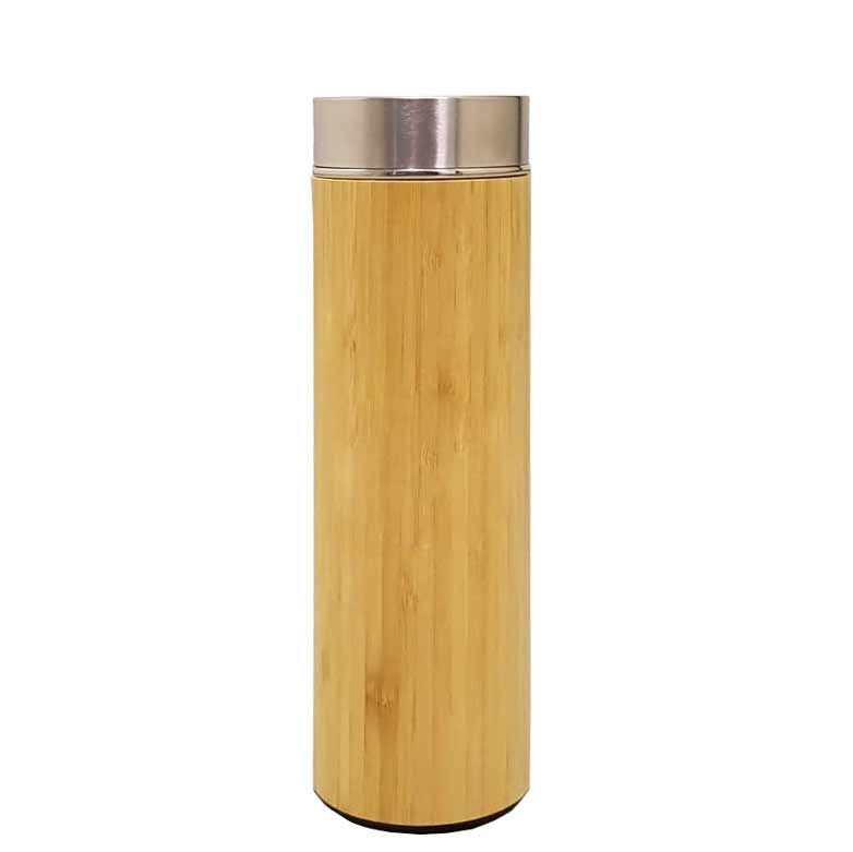 Bamboo Thermos Bottle without Logo