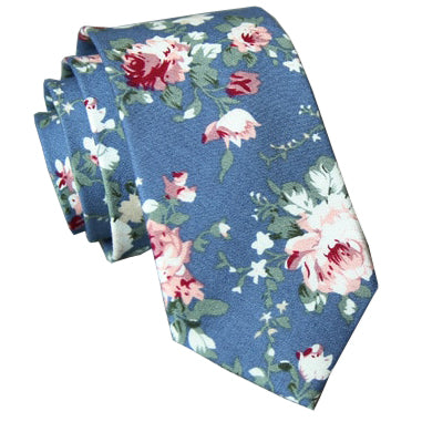 Cravate fleurie Benaja