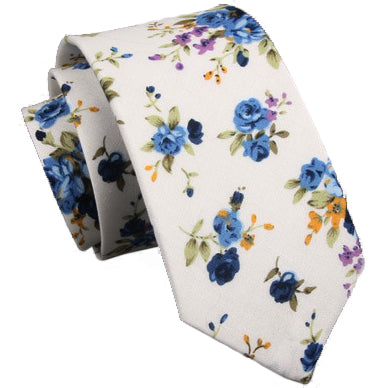 Cravate à fleurs Gareb